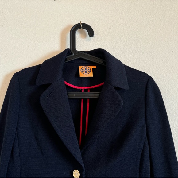 Tory Burch Women's Long Sleeve Wool Blend Blazer Jacket Small - Picture 4 of 16